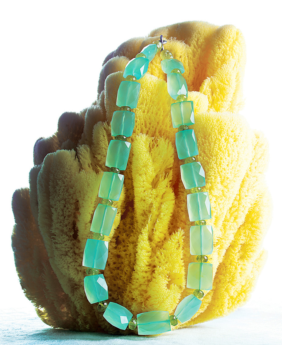 GreenStoneNecklace